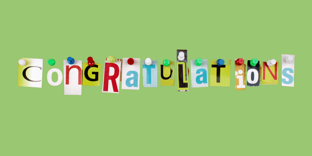 Congratulations for getting into the art exhibition or winning the art competition!