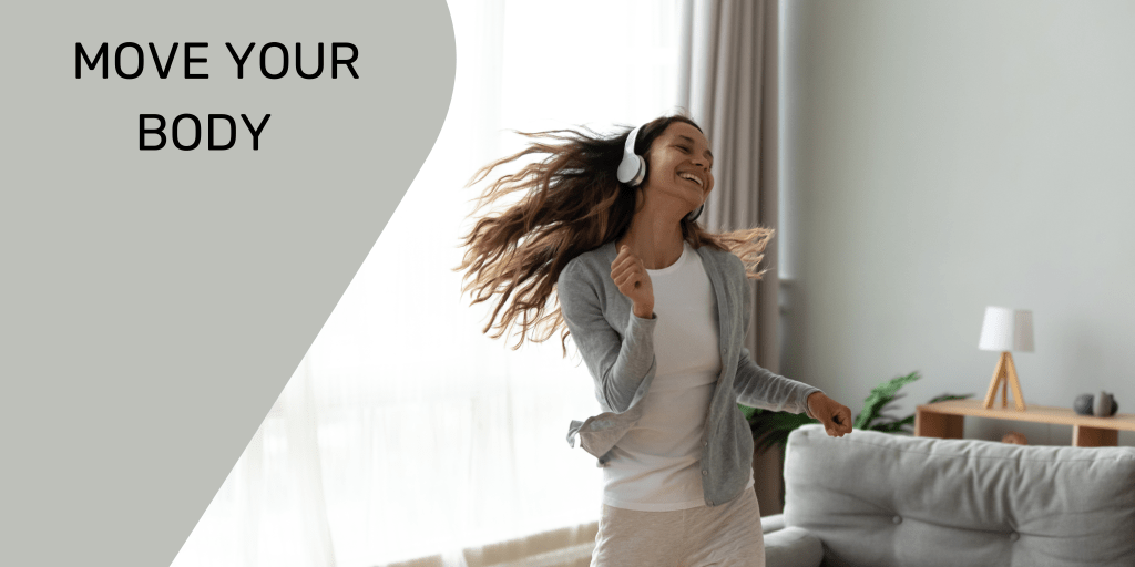 Move your body to get out of a creative rut and make some artwork