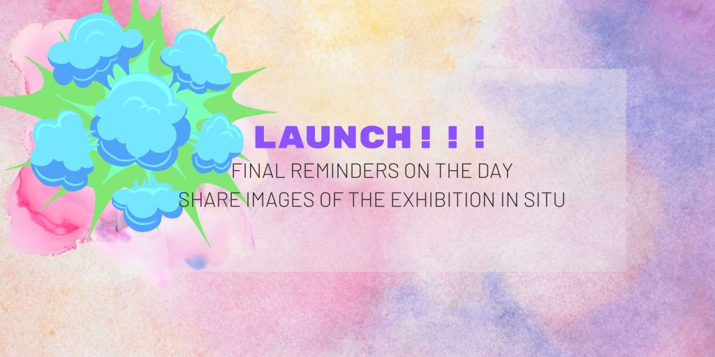 launch art exhibition show artists work artworks images in art show