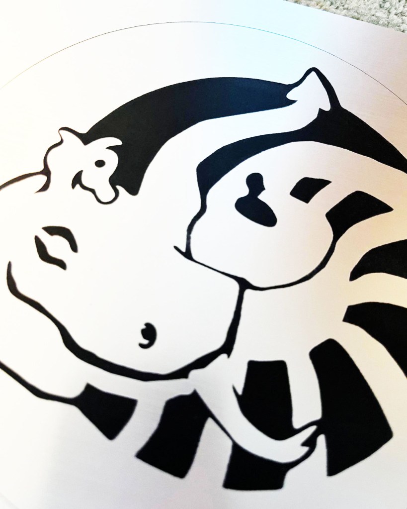 Aluminium test cut laser cut dragon learning to laser cut STEAMhouse Birmingham production space Charlie Kirkham