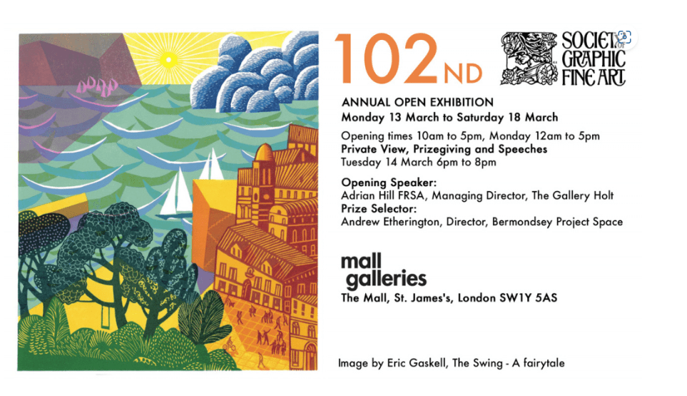 SGFA Annual Open Exhibition 2023 Mall Galleries London, Image by Eric Gaskell