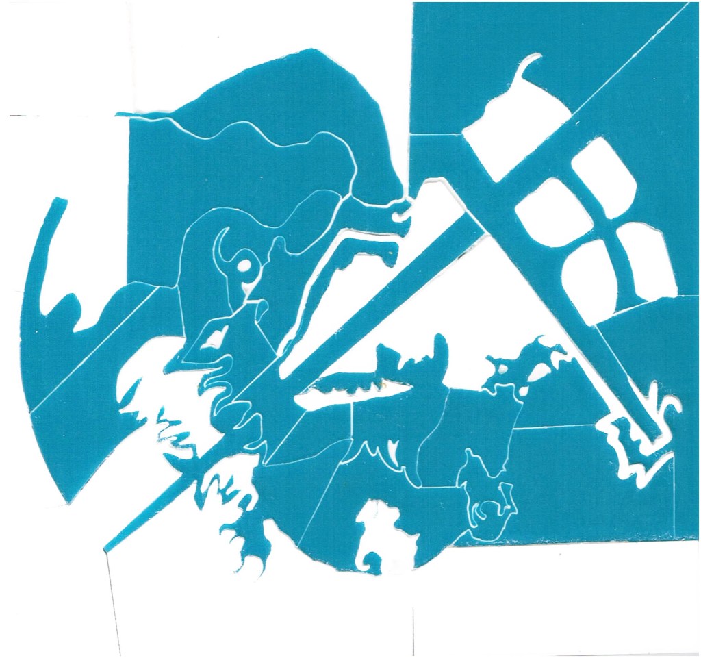 Charlie Kirkham laser cut and engraved artwork