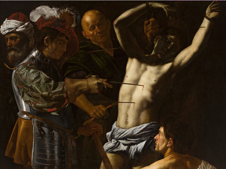 Caravaggio ‘Matyrdom of Saint Sebastian’ Met Museum