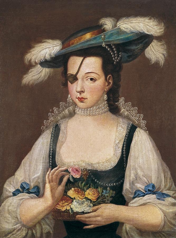 Ana de Mendoza y de la Cerda, Princess of Éboli painted by Sofonisba Anguissola