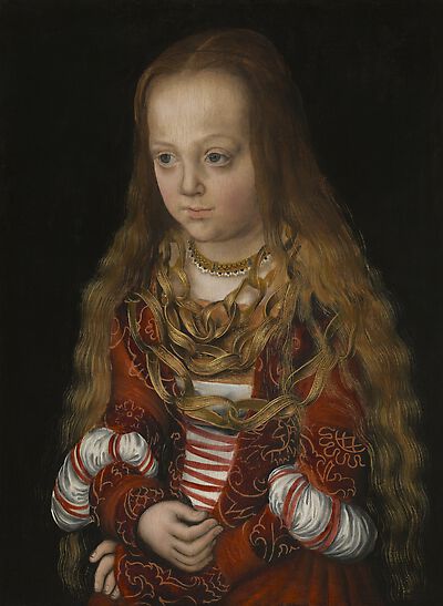 Cranach (The Elder) c.1517,  'A Saxony Princess'