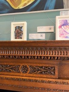 Sudden Cardiac Art exhibition installed at Kingshill House, Dursley. September 2024.