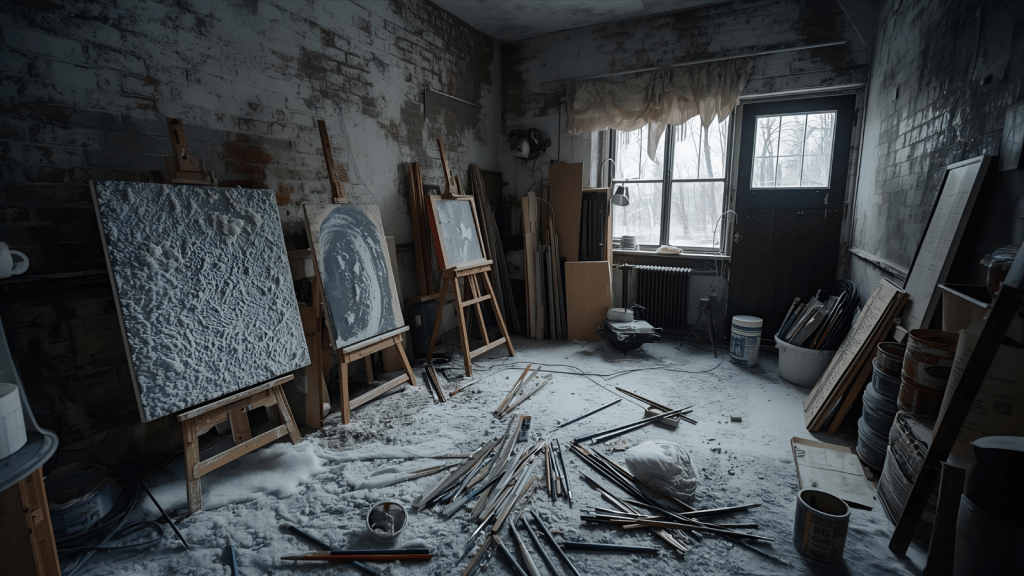 Charlie Kirkham why not to rent an art studio